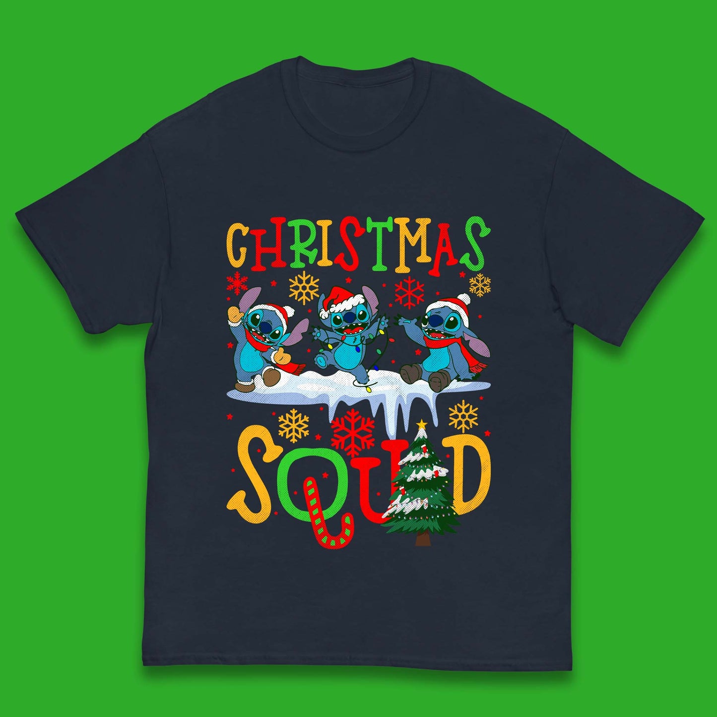 Christmas Stitch Squad Kids T-Shirt