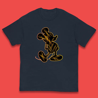 Disney Classic Mickey Mouse Pose Disney Retro Cartoon Character Disneyland Holiday Vacation Kids T Shirt