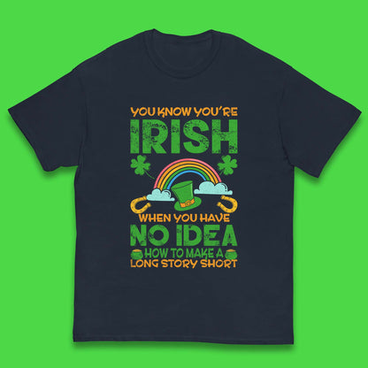 You Know You're Irish Kids T-Shirt