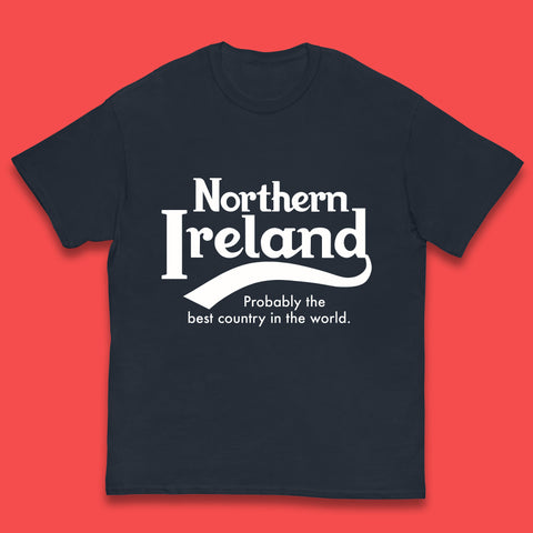 North Ireland Probably The Best Country In The World Uk Constituent Country Northern Ireland Is A Part Of The United Kingdom Kids T Shirt