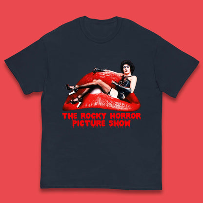 The Rocky Horror Show Halloween Horror Movie Red Lips Kids T Shirt