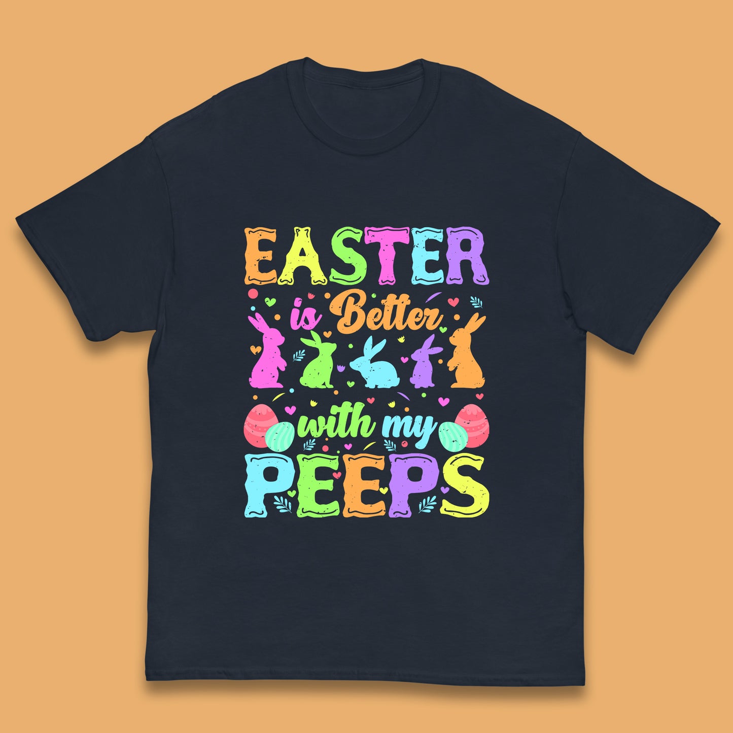 Easter Better With My Peeps Kids T-Shirt