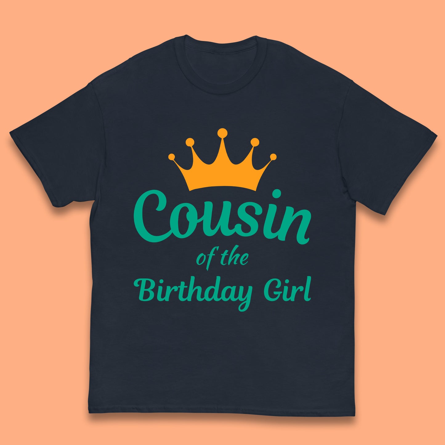 Cousin Of The Birthday Girl Kids T-Shirt