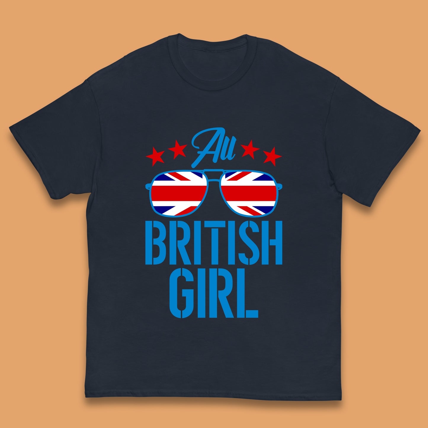 British Girl Kids T-Shirt