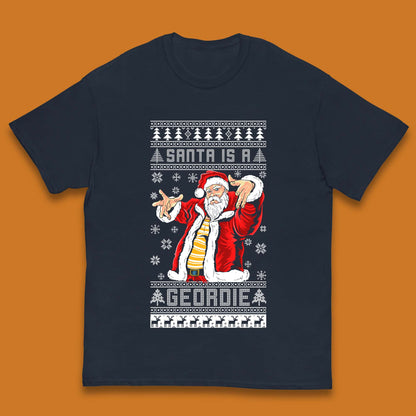 Santa Is A Gerodie Christmas Kids T-Shirt