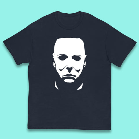 Michael Myers Face Mask Halloween Michael Myers Horror Movie Character Kids T Shirt