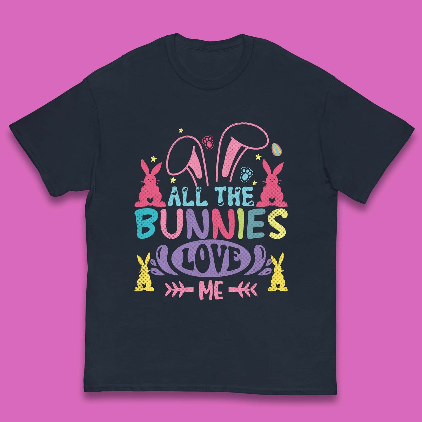 All The Bunnies Love Me Kids T-Shirt