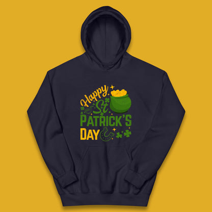 Happy St Patrick's Day Kids Hoodie