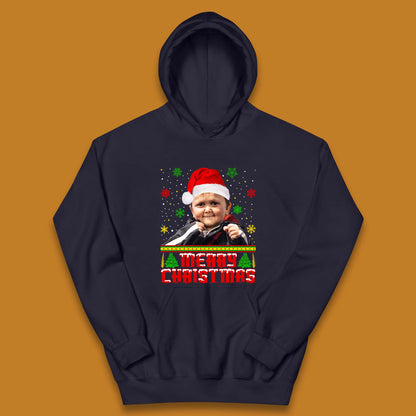 Hasbulla Mini Khabib Christmas Kids Hoodie