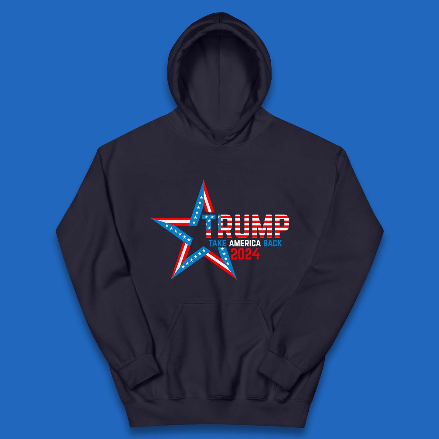 Trump Take America Back 2024 Donald Trump Presidential Election Kids Hoodie