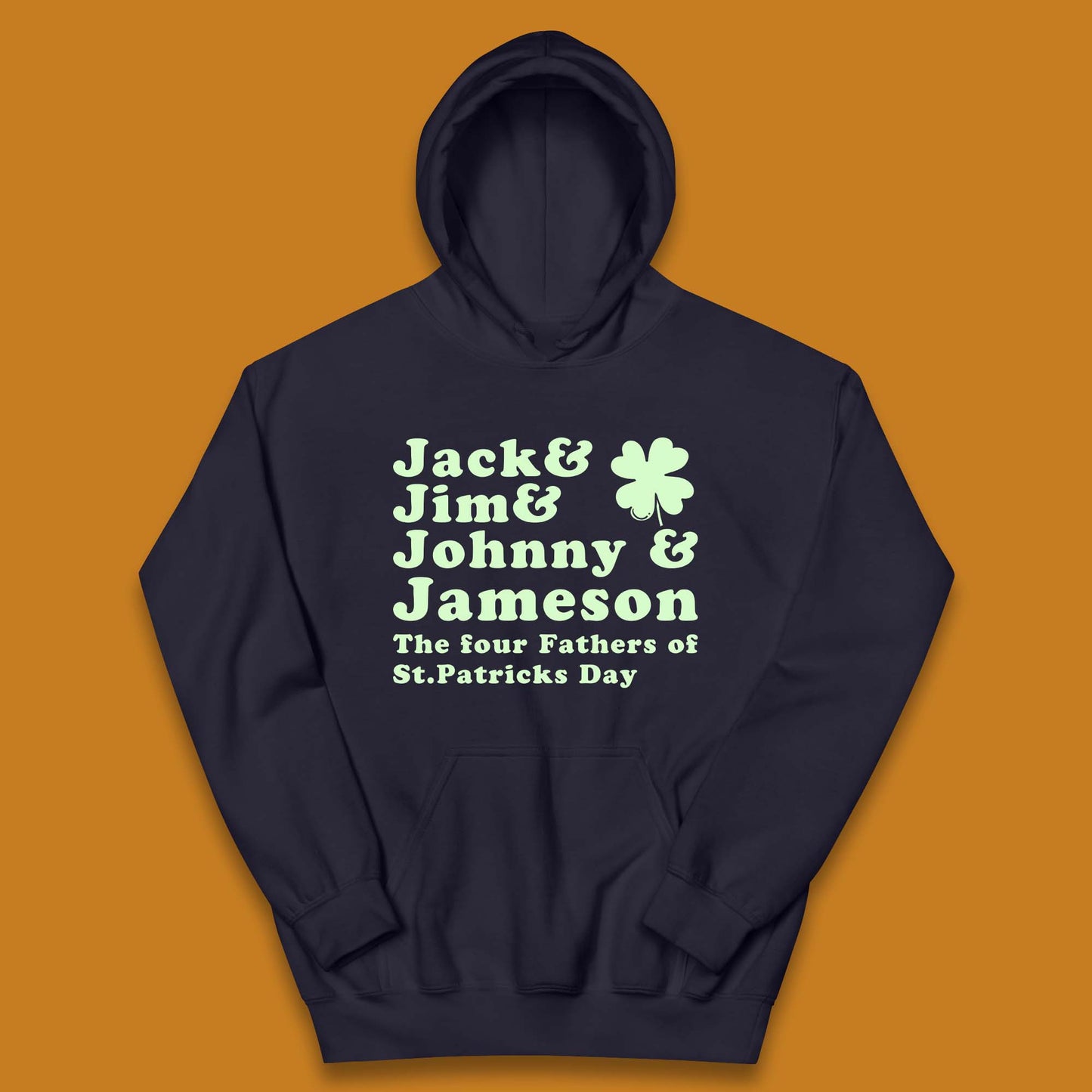 The Four Fathers of St. Patrick's Day Kids Hoodie