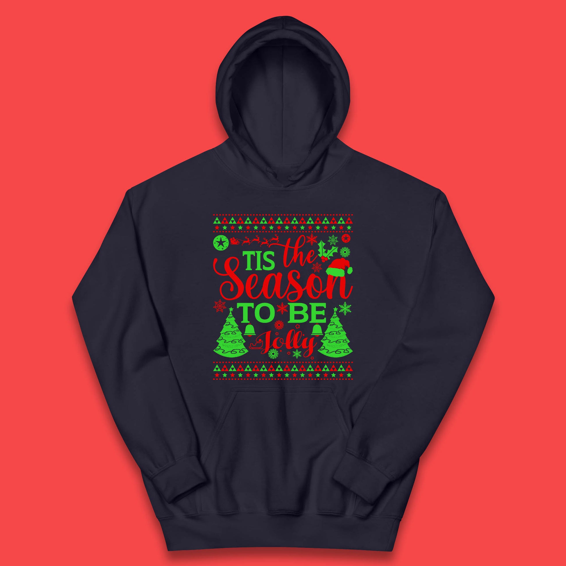 tis the season to be jolly hoodie