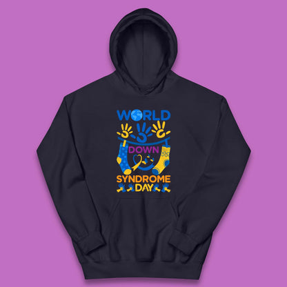 World Down Syndrome Day Kids Hoodie