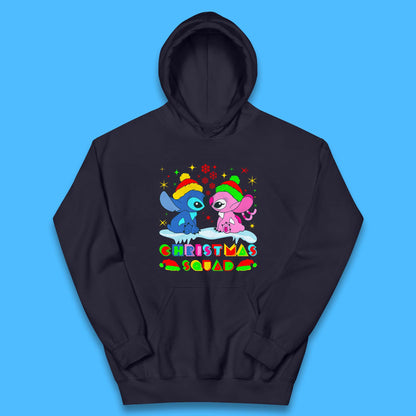 christmas stitch and angel hoodie