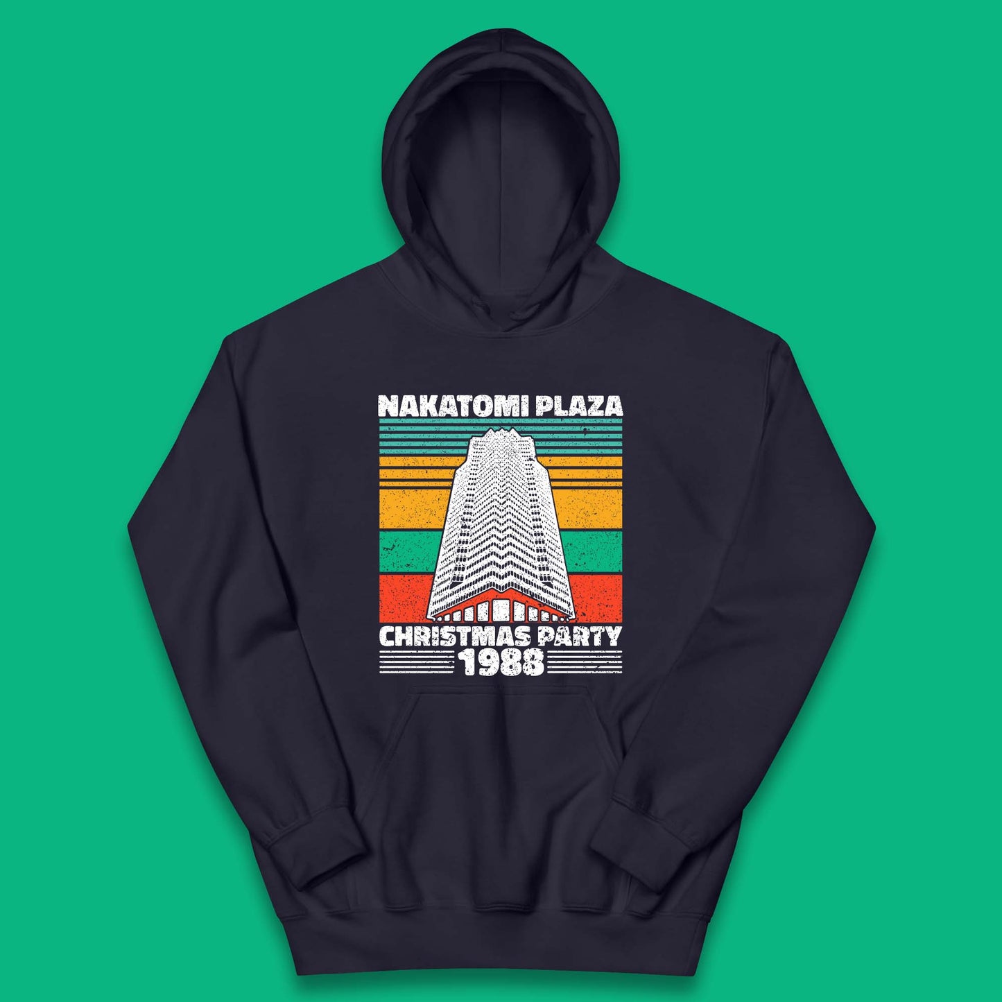 Nakatomi Plaza Christmas Party Kids Hoodie