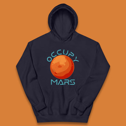 Occupy Mars Kids Hoodie