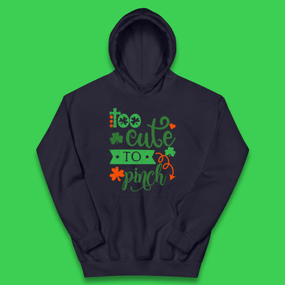 Too Cute To Pinch Kids Hoodie