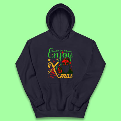 santa claus thumbs up christmas hoodie