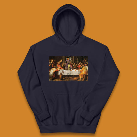 Jesus Quintana The Big Lebowski Dude Last Supper By Juan De Juanes Christmas Religious Christian Motives Kids Hoodie