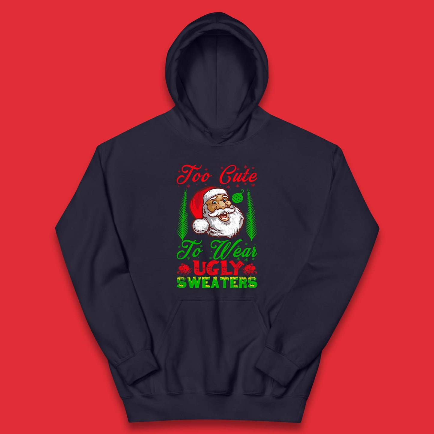 Ugly Sweaters Christmas Kids Hoodie