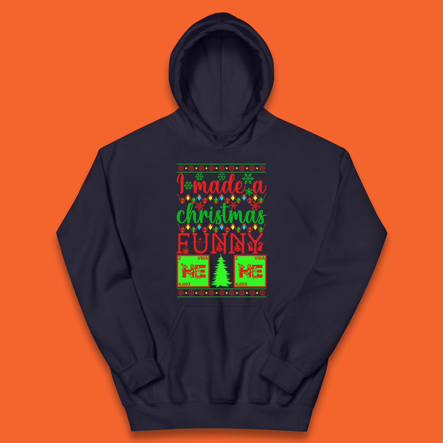 periodic table hoodie