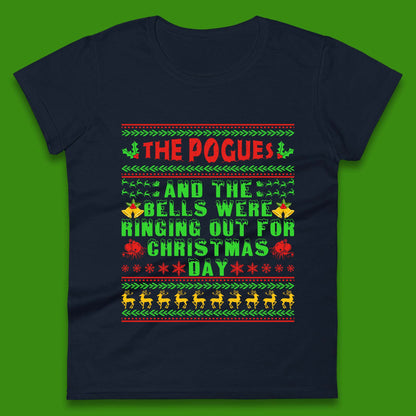 The Pogues Christmas Day Womens T-Shirt