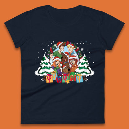 Scooby Doo Christmas Womens T-Shirt