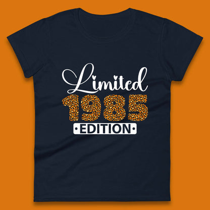 Limited 1985 Edition Born In 1985 Vintage Retro 38th Birthday 38 Year Old Birthday Womens Tee Top