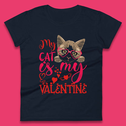 My Cat is My Valentine Shirt