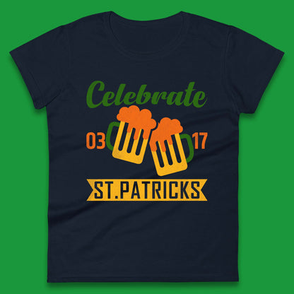 Celebrate St. Patricks Day Womens T-Shirt