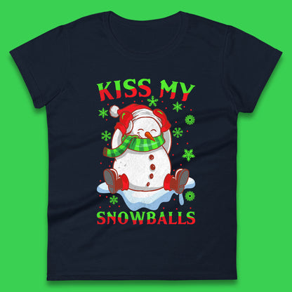 snowman womens t shirt