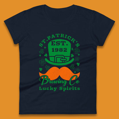 St. Patrick's EST 1982 Brewing Co Womens T-Shirt