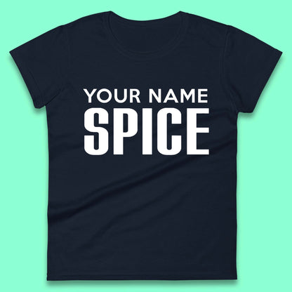 Personalised Spice Girls Womens T-Shirt