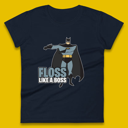 Batman Floss Like A Boss DC Comics Action Adventure Superheros Movie Character Womens Tee Top