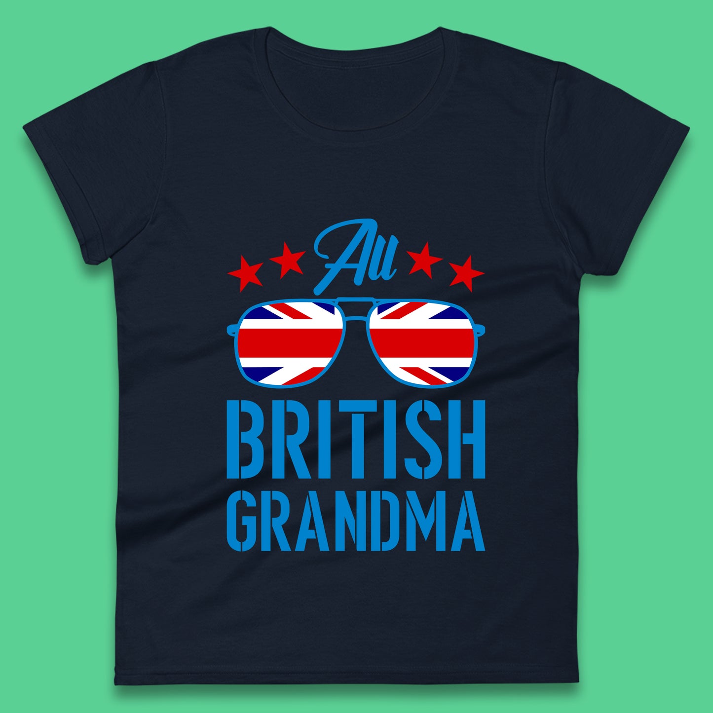 British Grandma Womens T-Shirt