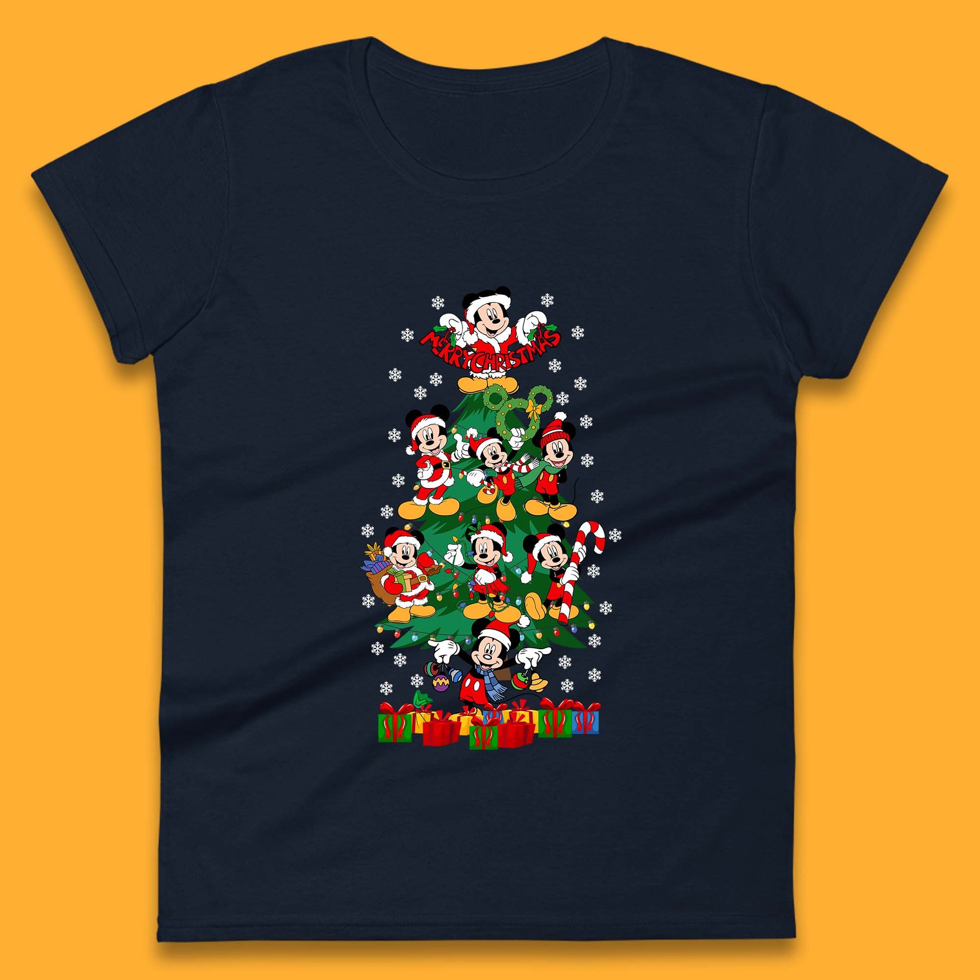 mickey christmas t shirt