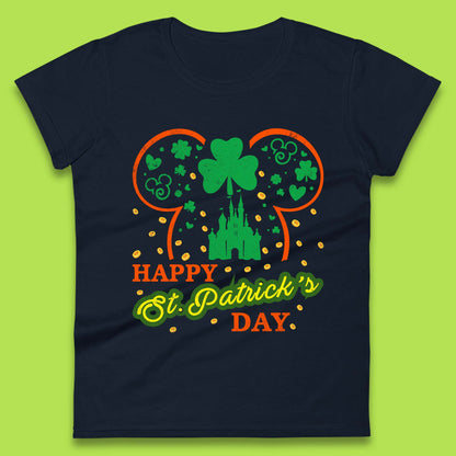 Disney Happy St. Patrick's Day Womens T-Shirt