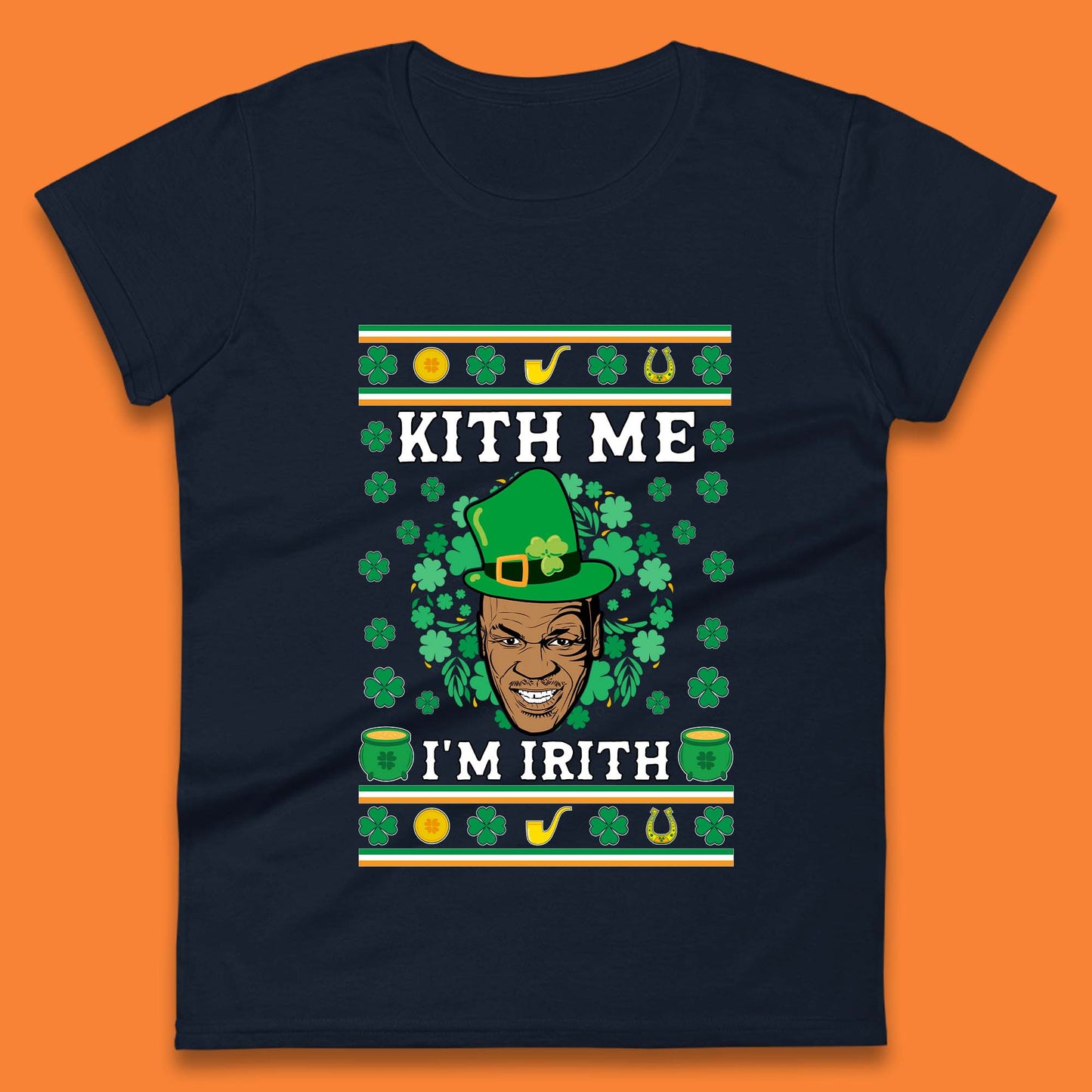 Kith Me I'm Irith Womens T-Shirt