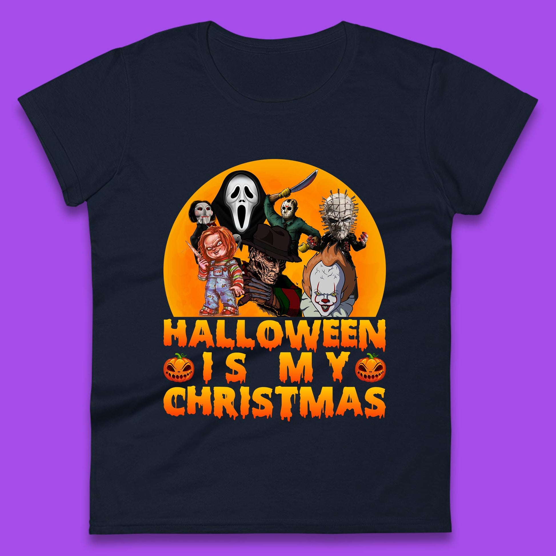 iconic horror movie characters women's top