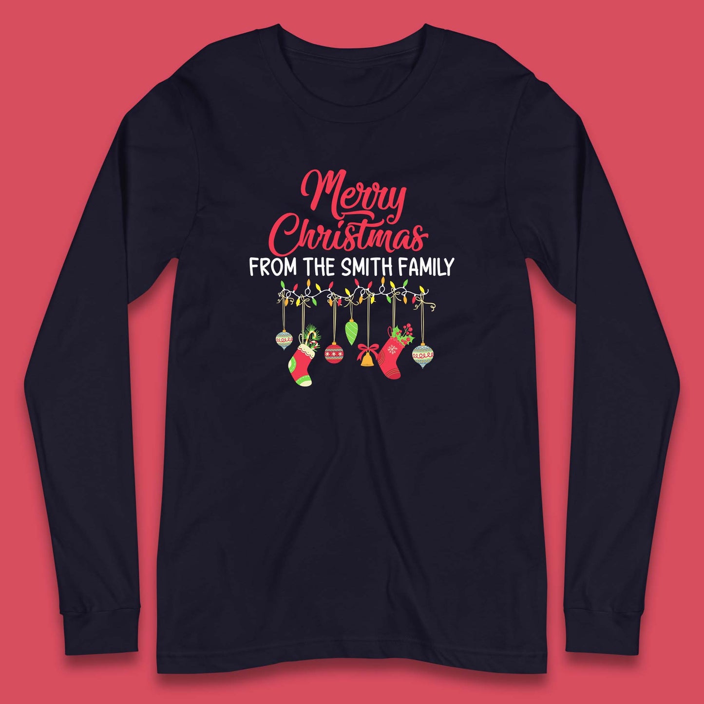 merry christmas long sleeve shirt