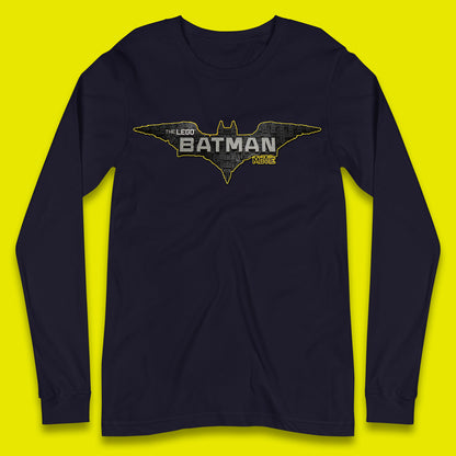 The Lego Batman Movie Computer Animated Superhero Comedy Film DC Comics Lego Batman Long Sleeve T Shirt