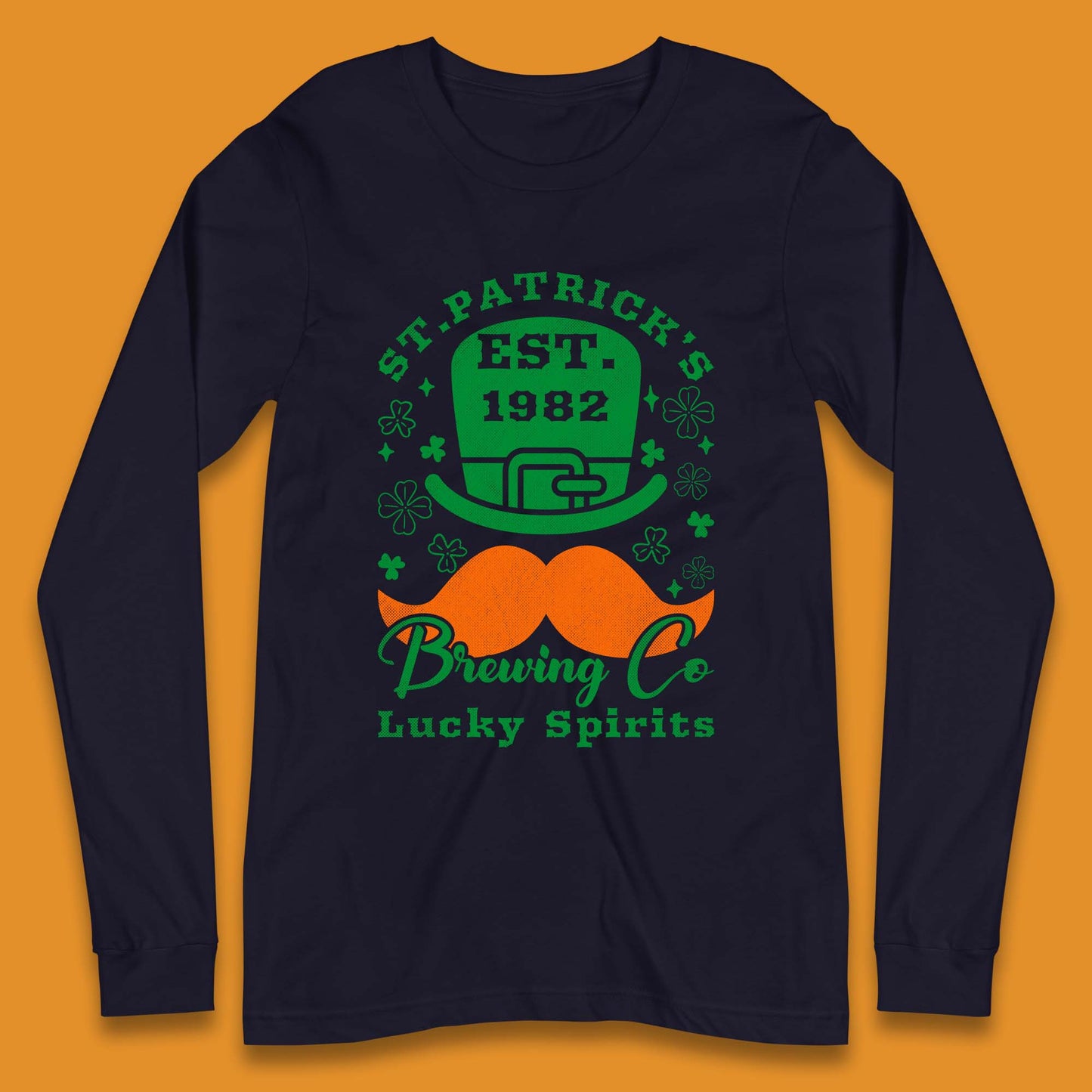 St. Patrick's EST 1982 Brewing Co Long Sleeve T-Shirt