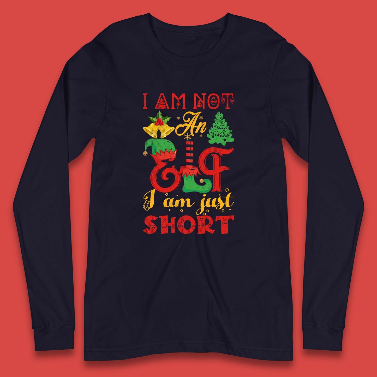 elf christmas long sleeve t shirt