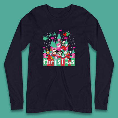 christmas disneyland long sleeve t shirt