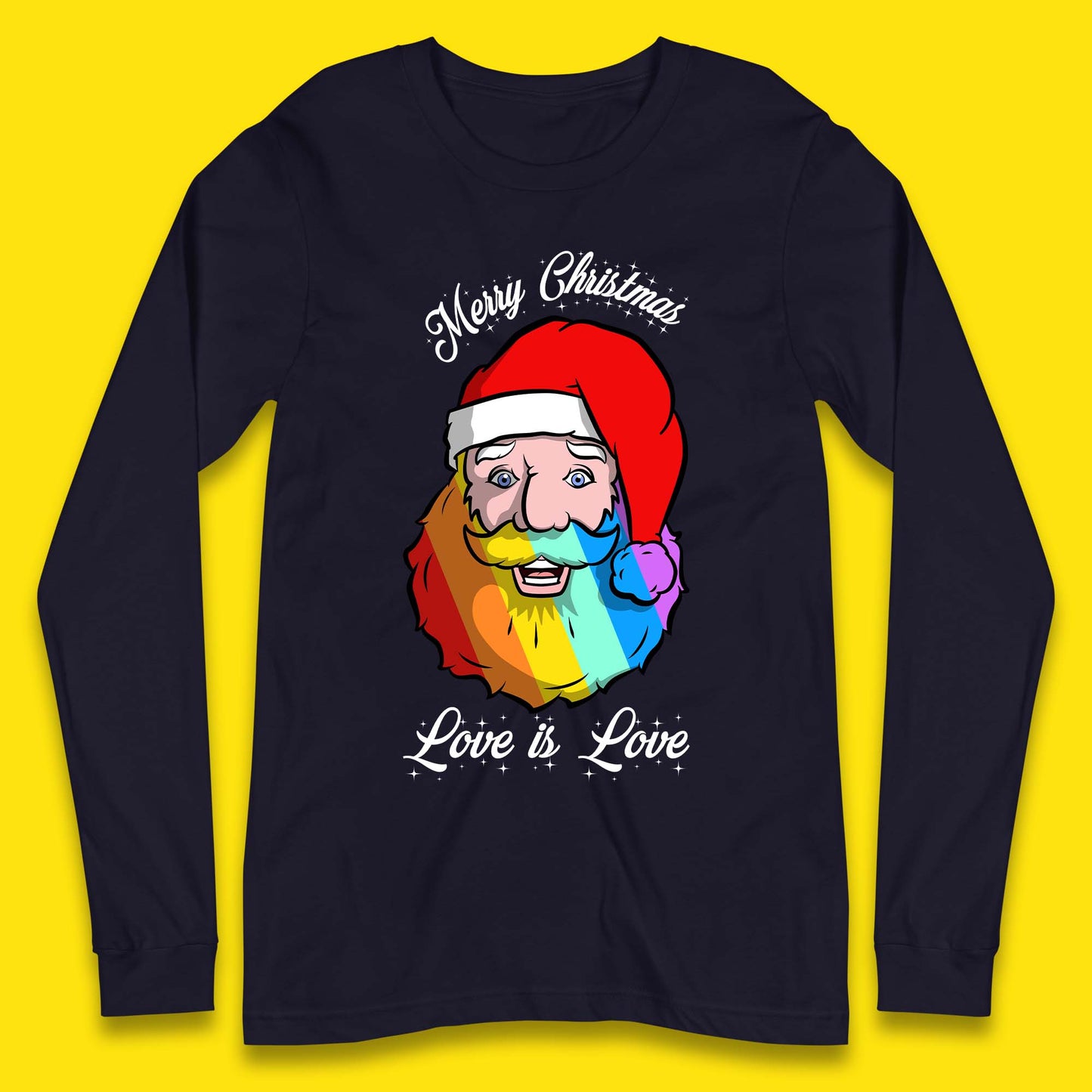 Gay Santa Christmas Long Sleeve T-Shirt