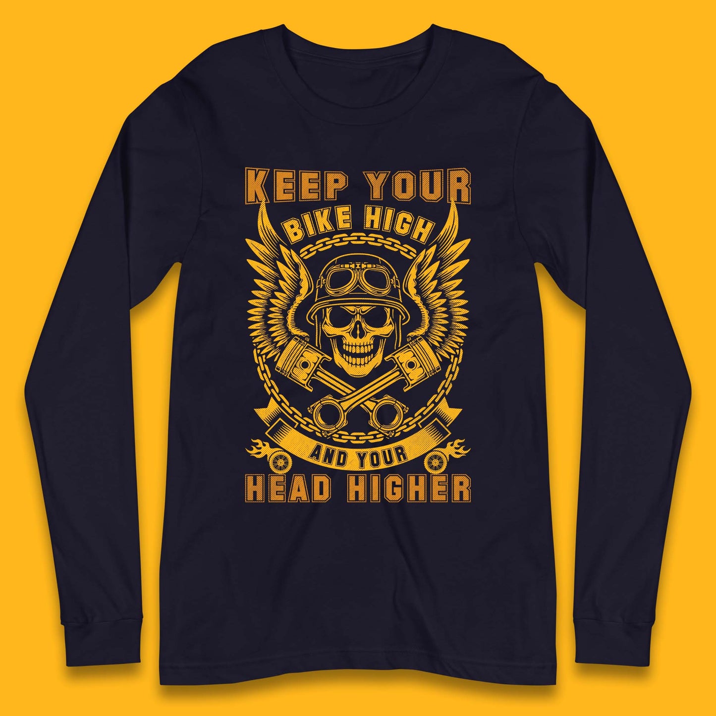 Keep Your Bike High Long Sleeve T-Shirt