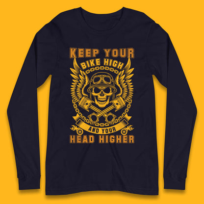 Keep Your Bike High Long Sleeve T-Shirt