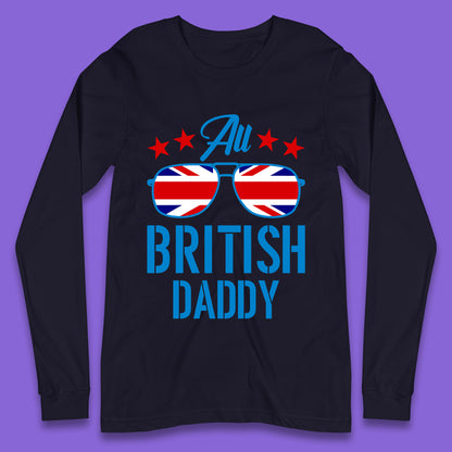 British Daddy Long Sleeve T-Shirt