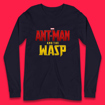 Marvel Ant Man and The Wasp American Comic Superhero Marvel Avengers Movie Long Sleeve T Shirt