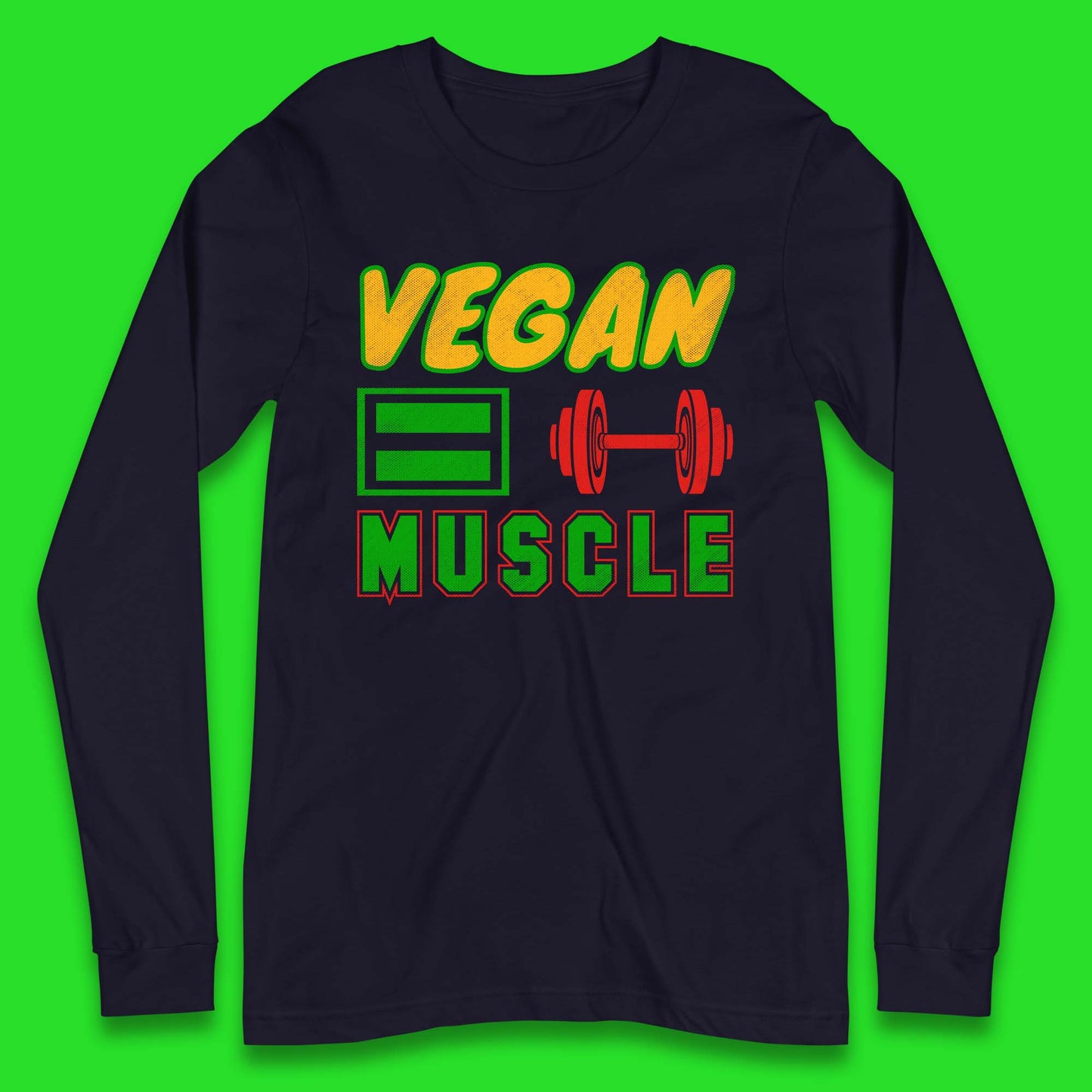 Vegan Muscle Long Sleeve T-Shirt